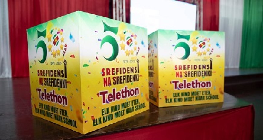 Srefidensi Telethon benadrukt saamhorigheid en zorg voor onze kinderen