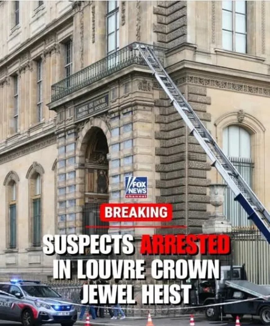 Arrestaties na Dappere Louvre-roof van Napoleontische Kroonjuwelen