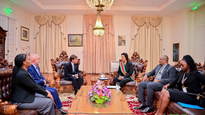 Ambassadeurs België, Dominicaanse Republiek en EU versterken banden met Suriname