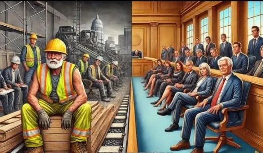 De werkende mensen en de realiteit van zware arbeid