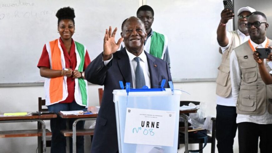 83-jarige Ouattara wint opnieuw presidentsverkiezingen