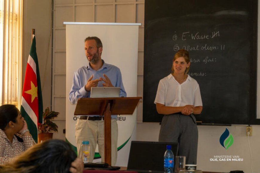 Suriname zet stap richting veilig beheer van gevaarlijk afval