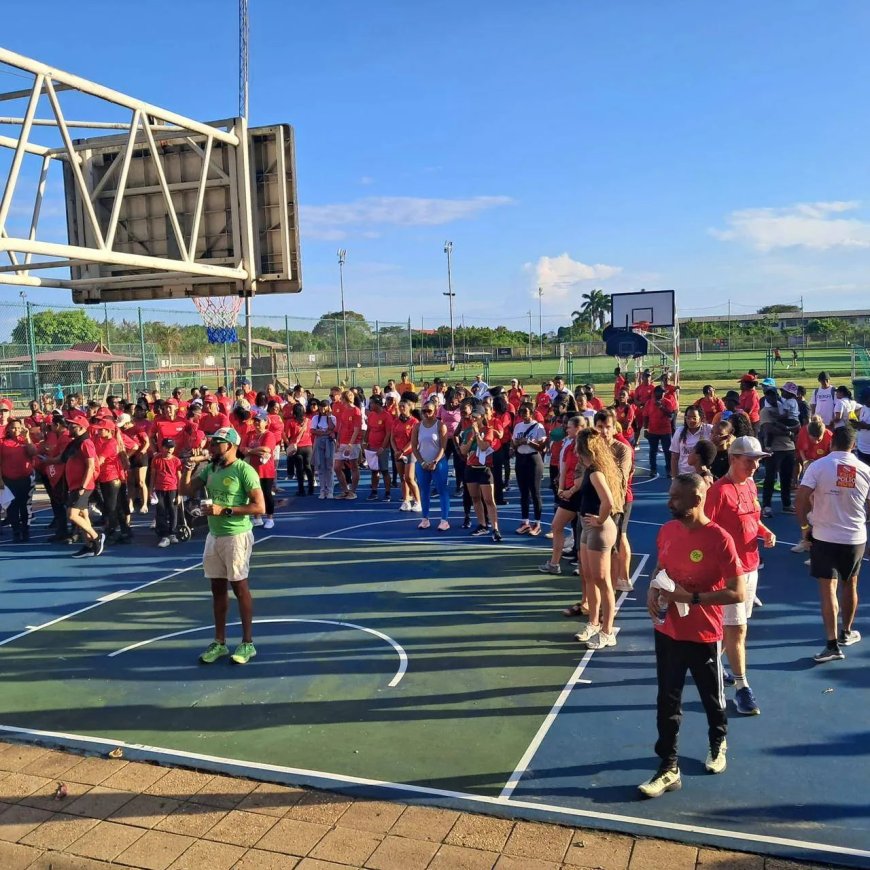 End Polio Health Walk groot succes in Paramaribo