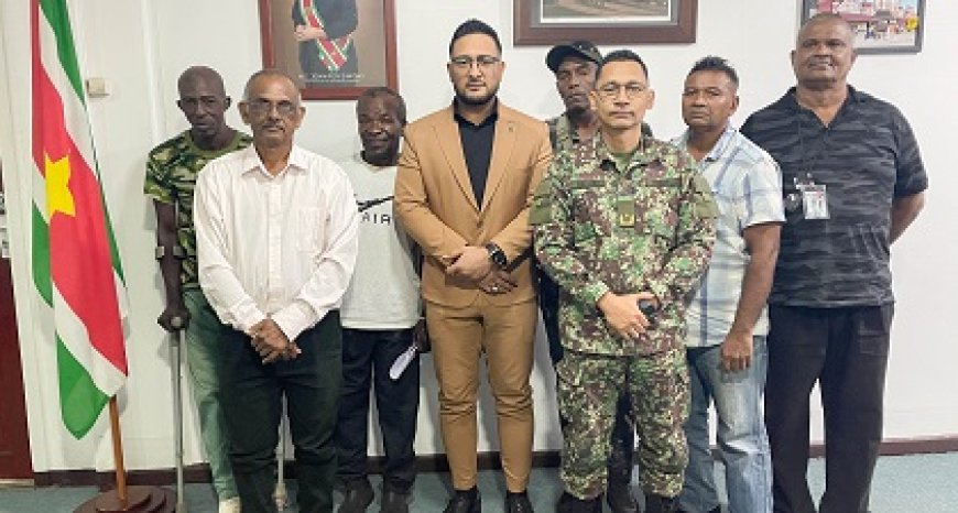 Bestuur VSVEM maakt kennis met minister Ramsaran