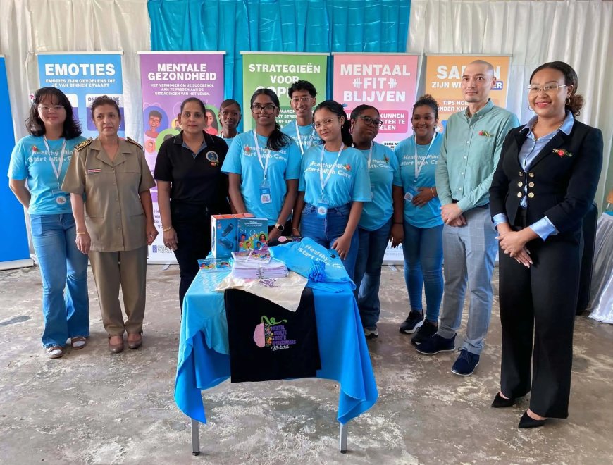 Start Mental Health Awareness op Scholen in Nickerie