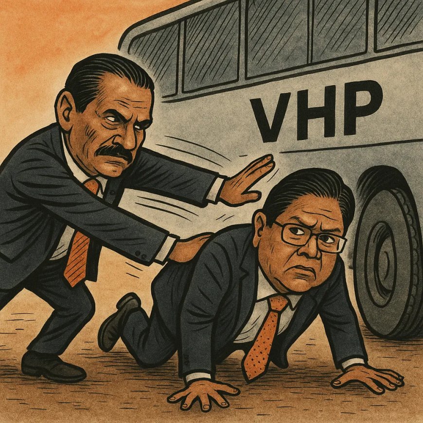 Jogi gooit partijleider Santokhi volledig onder de bus