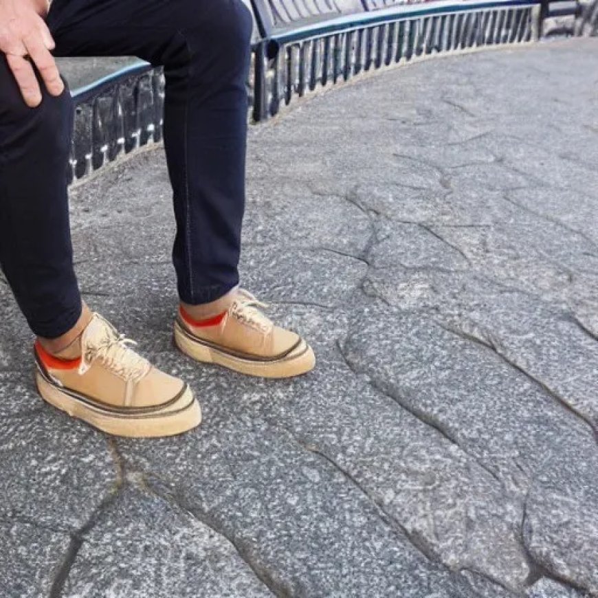 Toerist geniet van Suriname, maar ziet lijm van zijn schoenen smelten