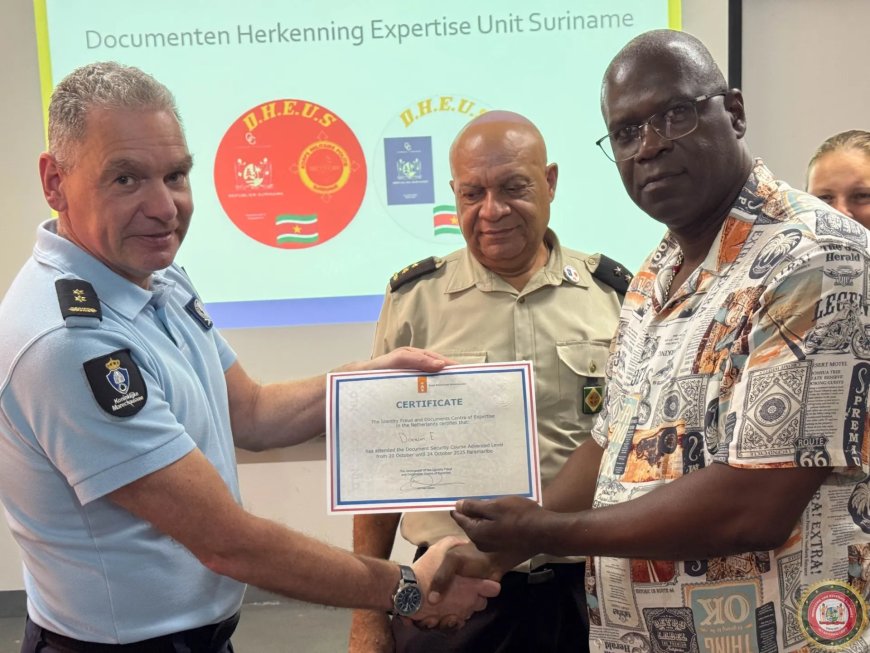 Vijftien ambtenaren getraind in herkennen identiteits- en documentfraude