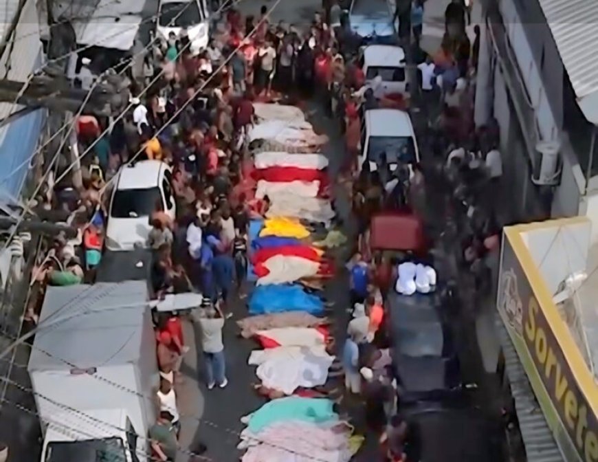 Bloedbad in Rio de Janeiro na politieactie