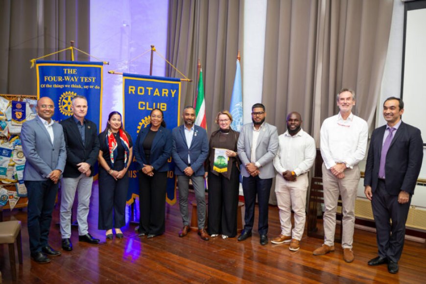 Rotary Paramaribo viert VN-jubileum met focus op duurzame ontwikkelingsdoelen