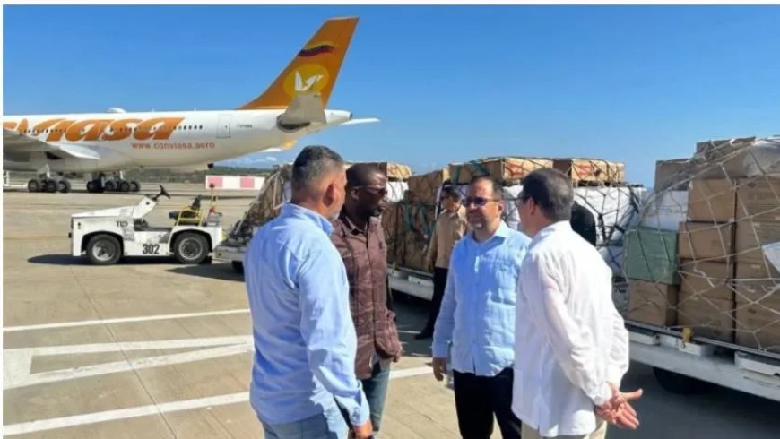 Venezuela stuurt 46 ton noodhulp naar Cuba en Jamaica