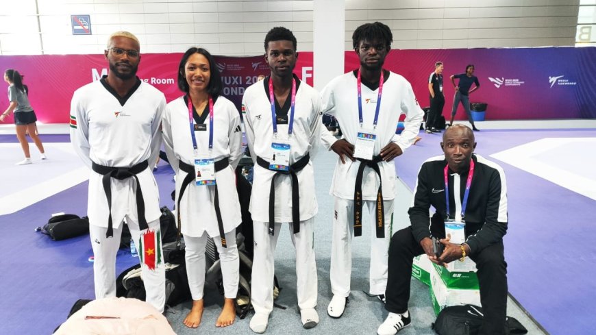 Wereldkampioenschappen voorbij voor Surinaamse taekwondoka’s