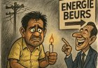 Energiebeurs bij kaarslicht”