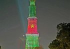 Uniek eerbetoon in New Delhi: Surinaamse vlag schittert op de Qutub Minar