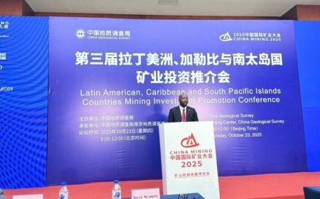 Abiamofo in China: ‘Suriname gaat naar verantwoorde en toekomstgerichte mijnbouw’