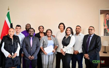 VSB verwelkomt Presidentiële Werkgroep Toerismeontwikkeling