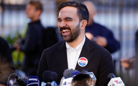 Mamdani schrijft geschiedenis als eerste moslim en jongste burgemeester van New York