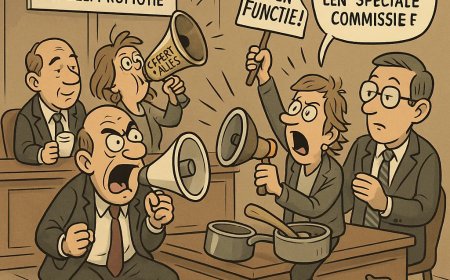 Het orkest van politieke lawaaimakers