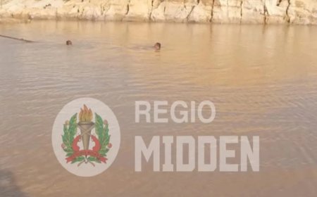 250 illegale goudzoekers in Zijin/Rosebel concessiegebied Royal Hill bekogelen politie