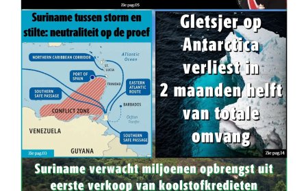 Dagblad Suriname, donderdag 6 november 2025