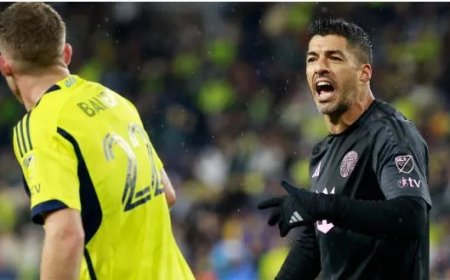 Luis Suárez geschorst voor beslissende play-offwedstrijd van Inter Miami