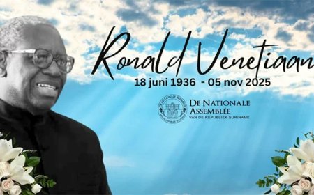 Parlement eert nalatenschap overleden president Venetiaan