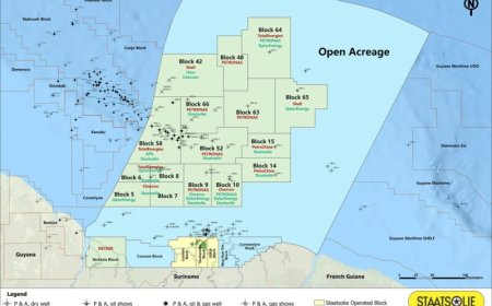Chevron, Petronas en QatarEnergy tekenen voor twee nieuwe offshoreblokken in Suriname