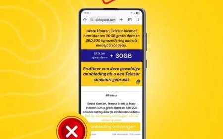Telesur waarschuwt voor spam bericht over beltegoed en data