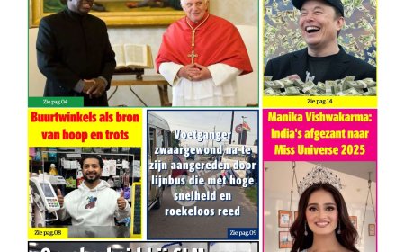 Dagblad Suriname, zaterdag 8 november 2025