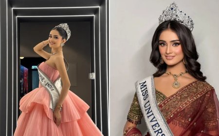 Manika Vishwakarma vertegenwoordigt India bij Miss Universe 2025