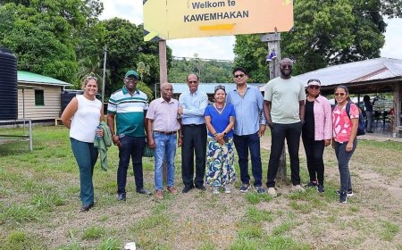 Commissie van Rapporteurs bezoekt Kawemhakan inzake ontwerp-grenswet