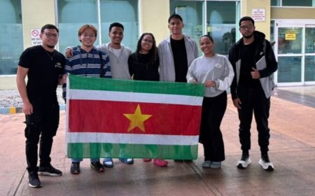 Bronzen medaille voor Suriname in Trinidad & Tobago International 2025