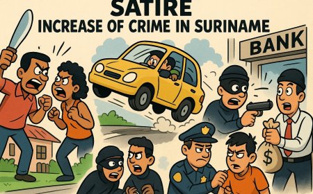 Suriname, waar de logica met vakantie is