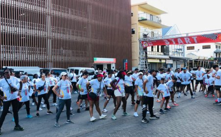 McDonald’s Suriname loopt 5 km voor Ouderkamers in ’s Lands en Diakonessenhuis