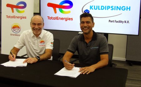 TotalEnergies EP Suriname tekent 10-jarig contract met Kuldipsingh Port Facilities voor Integ