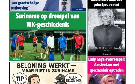 Dagblad Suriname, woensdag 12 november 2025
