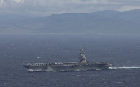 Amerika’s grootste vliegdekschip in Caribisch Gebied