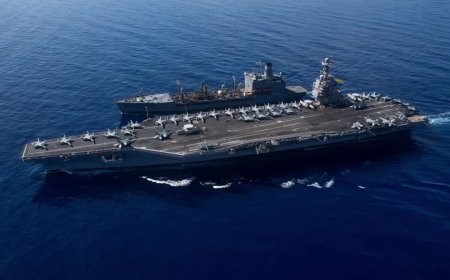 Grootste oorlogsschip ter wereld arriveert in Caribische Zee: spanningen tussen VS en Venezue