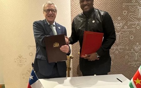 Suriname en Chili versterken band