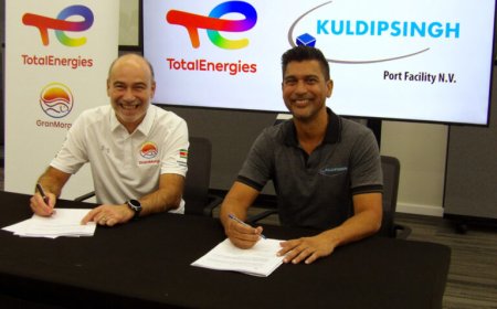 TotalEnergies en Kuldipsingh sluiten contract voor logistieke basis in Paramaribo