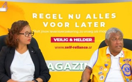 Lions Club Paramaribo Central en het Diakonessenhuis openen nieuw prikpunt