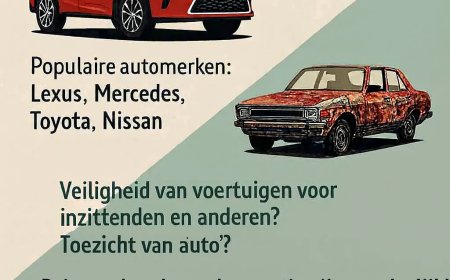 Van Lexus tot ‘lijkwagen’: Veiligheidsverschillen op de wegen in Suriname