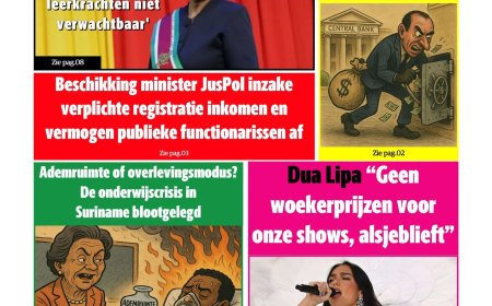 Dagblad Suriname, zaterdag 15 november 2025