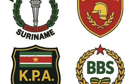 Alle geüniformeerde korpsen bereiden deelname aan defilé 50 jaar Srefidensi voor