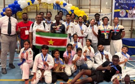 Surinaamse karateka’s behalen dertig medailles op Curaçao