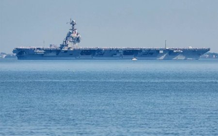 Amerikaans vliegdekschip arriveert in Caribisch gebied