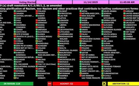 VN-resolutie tegen nazisme en extremisme