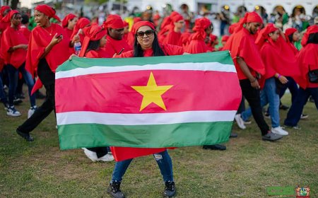 Herbeleven 50 jaar onafhankelijkheid met historische vlagchoreografie