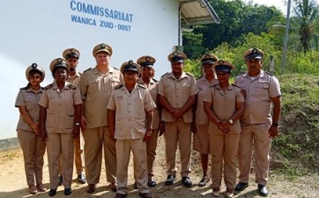 Nieuw commissariaat Wanica Zuid-Oost in gebruik genomen