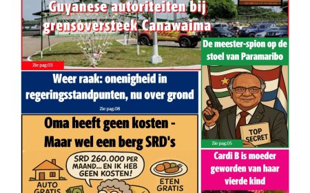 Dagblad Suriname, woensdag 19 november 2025